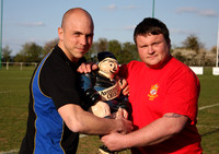 James Luck, the Oggy man and Grant Britton